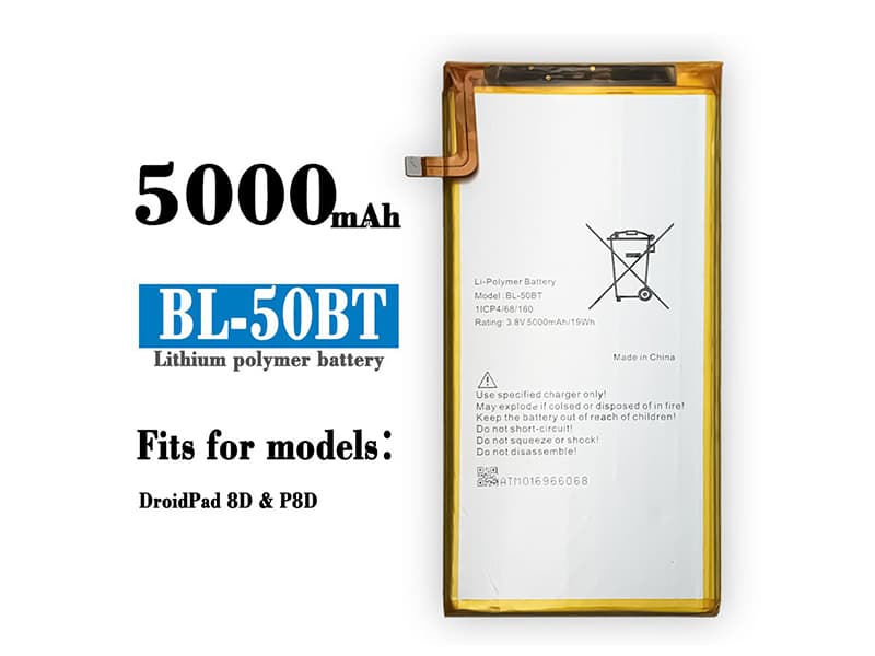 Tablet Akku BL-50BT